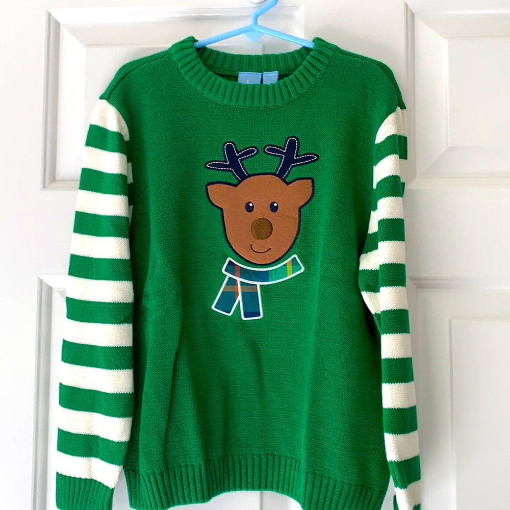 J Khaki New Never Worn Kids Christmas Sweater